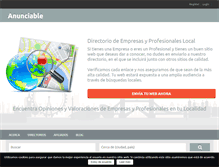 Tablet Screenshot of anunciable.com